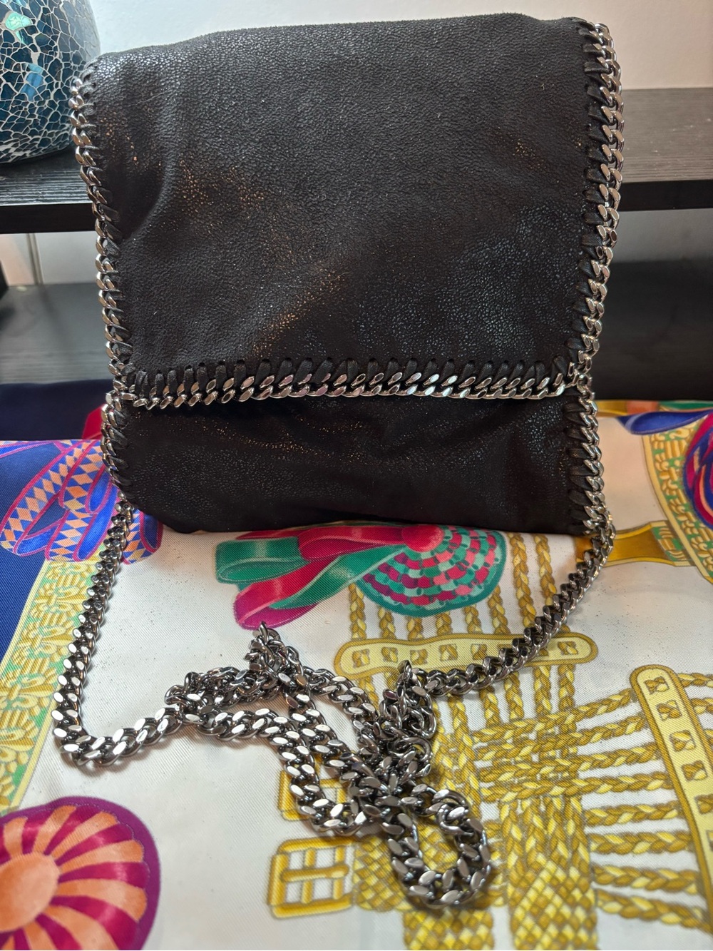 Authentic Iconic Stella McCartney Falabella Bag | Pristine Vegan Leather | Black
